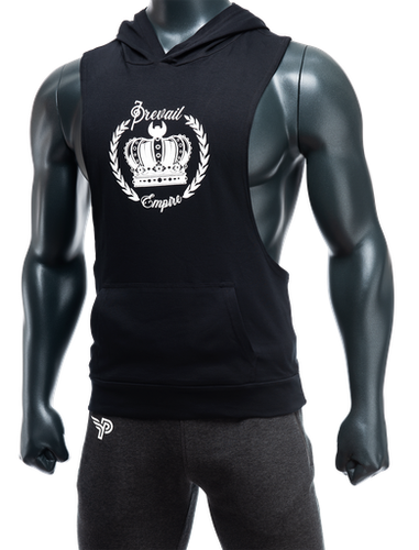 Hooded Crown Gym Shirt